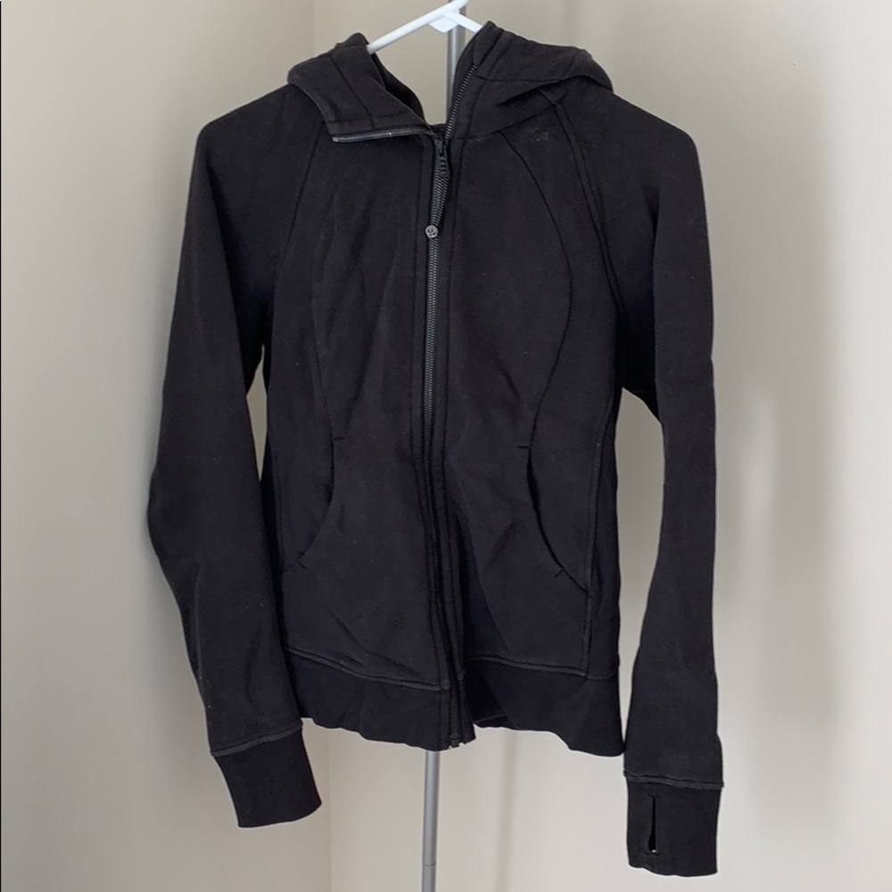 Black LuLu lemon hoodie